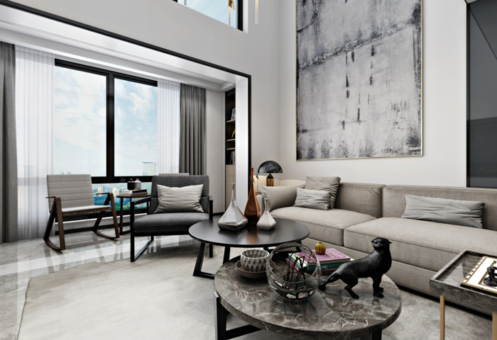 青年复式楼-客厅