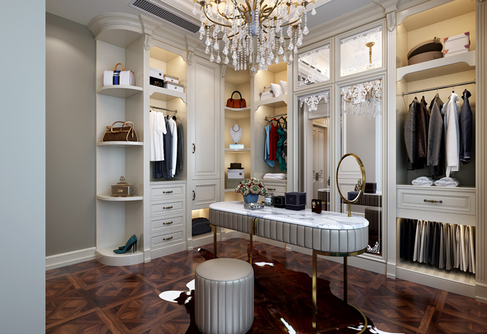 伴山一号别墅-衣帽间